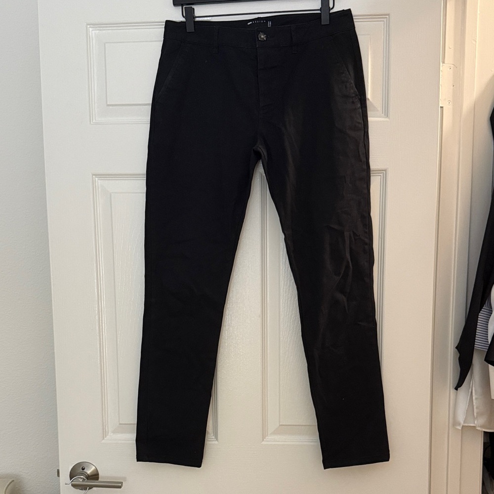 ASOS Men's Black Chino Pants